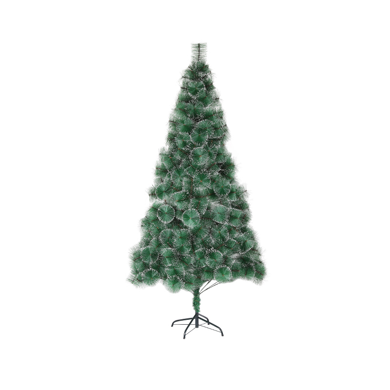 Árbol de Navidad de punto blanco